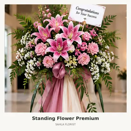 Standing Flowers Ogan Komering Uluselatan